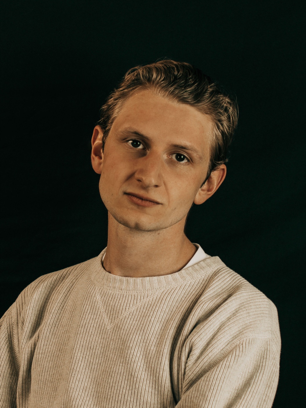 Portrait of Cain Fritz, founder of Fritz Media Co.